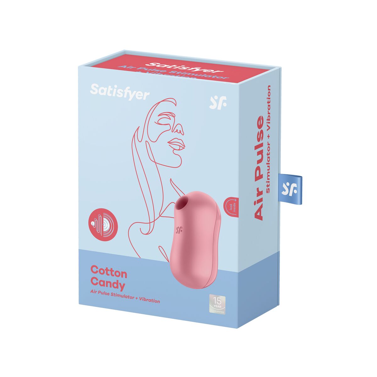 Dispozitiv stimulare clitoris Satisfyer Roz